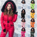 Manufacturers wholesale winter best-selling warm and cold protection ladies ski suits customizable